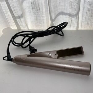 Tyme Iron Original 2-in-1 Hair Curler and Straightener Rose Gold 120-240V Works!